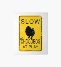 Slow Chocobos Art Board