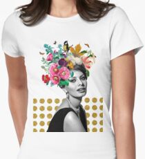 SOPHIA LOREN Women's Fitted T-Shirt
