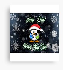 Merry Linux Canvas Print