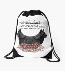 German Shepherds or Diamonds Drawstring Bag