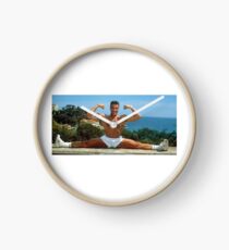Jean Claude Van Damme Splits Clock