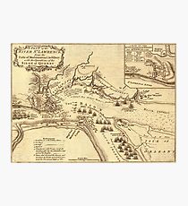 View Of Quebec City 1759 Photographic Print