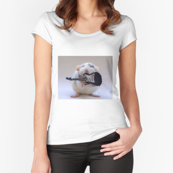 My first electric guitar. Fitted Scoop T-Shirt
