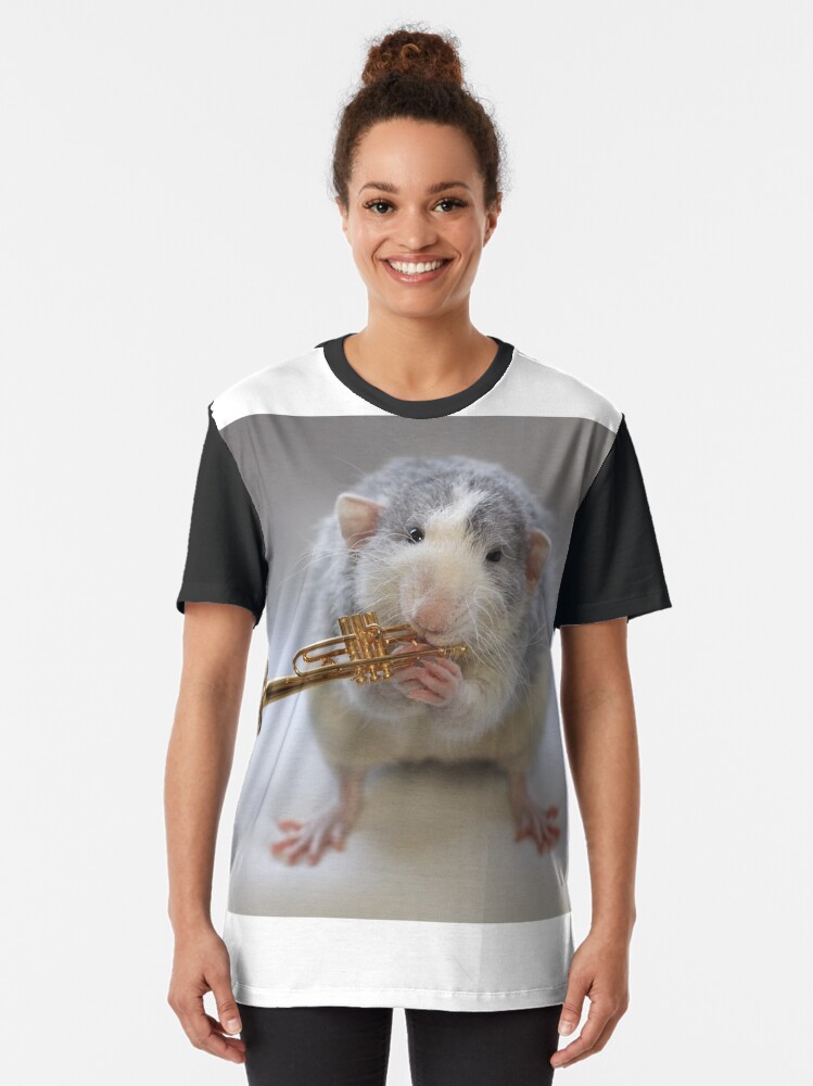 Alternate view of The trumpet :) Graphic T-Shirt