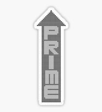 Prime Text Typography Sticker