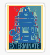 Exterminate! Sticker