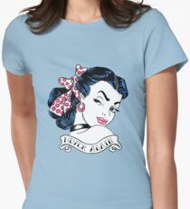 Never Again Tattoo Women's Fitted T-Shirt