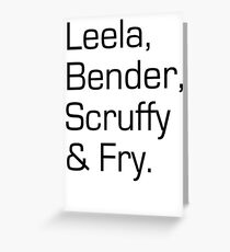 The Future four Greeting Card