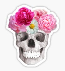 Ornate skull Sticker