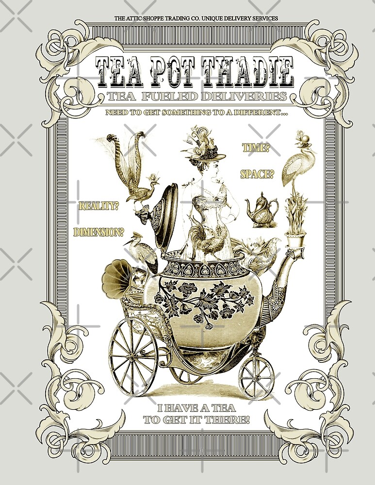 Tea Pot Thadie by Bethalynne Bajema
