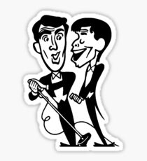 Dean and Jerry Sticker