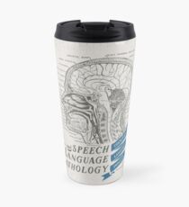 Speech Language Pathology Antique Anatomy Travel Mug