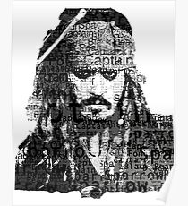 Jack Sparrow The Pirates Poster