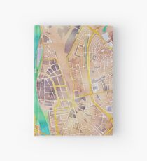 Olieverf kaart van Maastricht Hardcover Journal