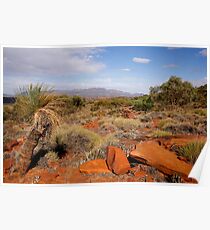 Australian Outback Desert Landscape Poster
