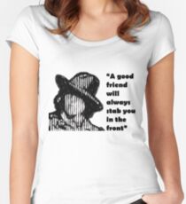 Wilde wit Women's Fitted Scoop T-Shirt