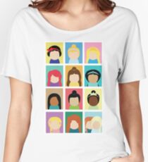 Camiseta ancha para mujer Princesa inspirada