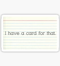 Cards Sticker