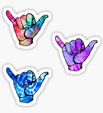 tiny lil cowabunga handz Sticker