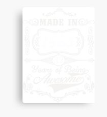 Born In 1985 Awesome Canvas Print