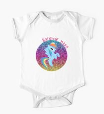 RainbowDashGlitter One Piece - Short Sleeve