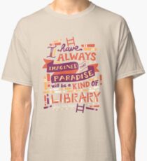 Bibliothèque T-shirt classique