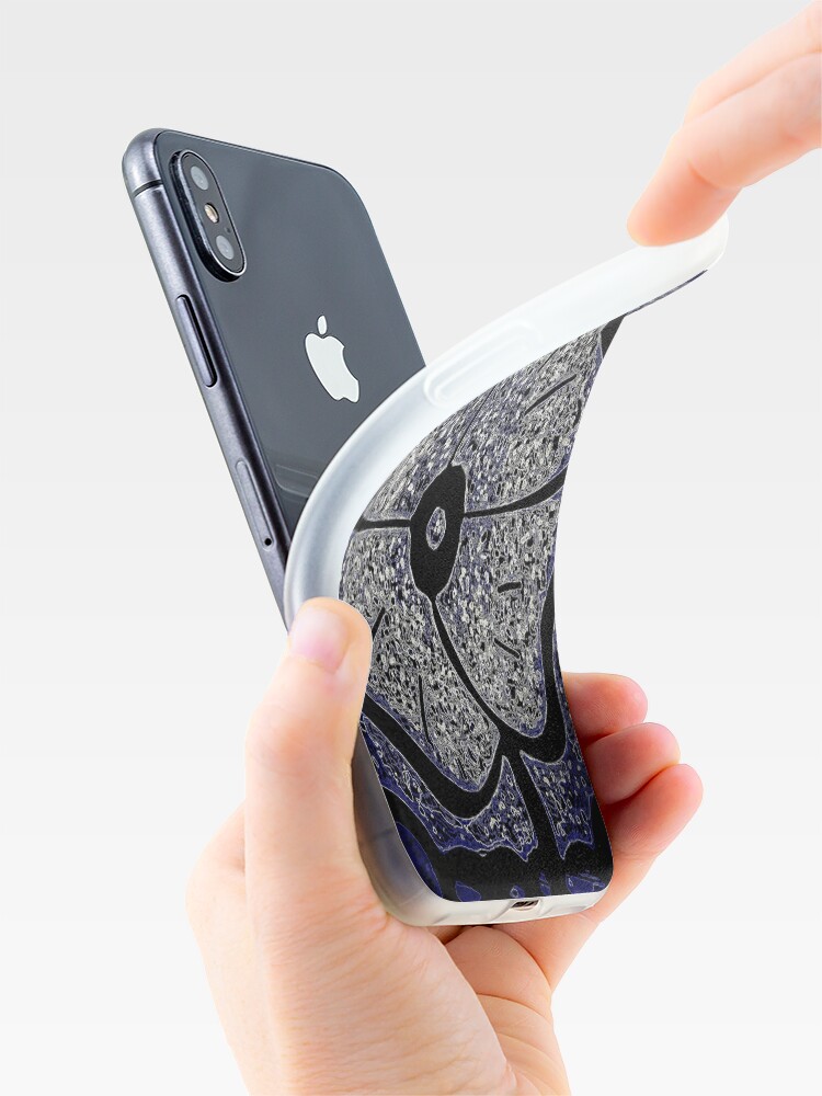 Alternate view of Flower Molecules iPhone Case & Cover