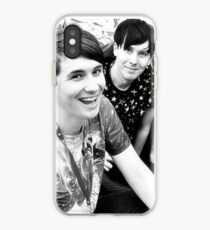 Dan and Phil (b&w) iPhone Case