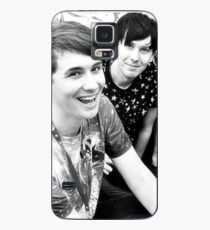 Dan and Phil (b&w) Case/Skin for Samsung Galaxy