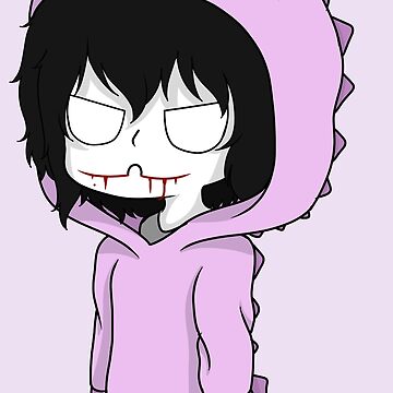 Jeff the Killer Fanart Sticker for Sale by OrianaOwO