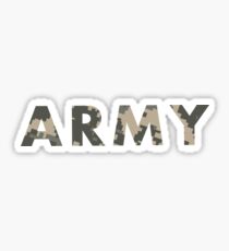 Armee Camo Sticker