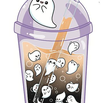 Swirl of Ghosts Glass Drinking Straw With Carrying Case and 