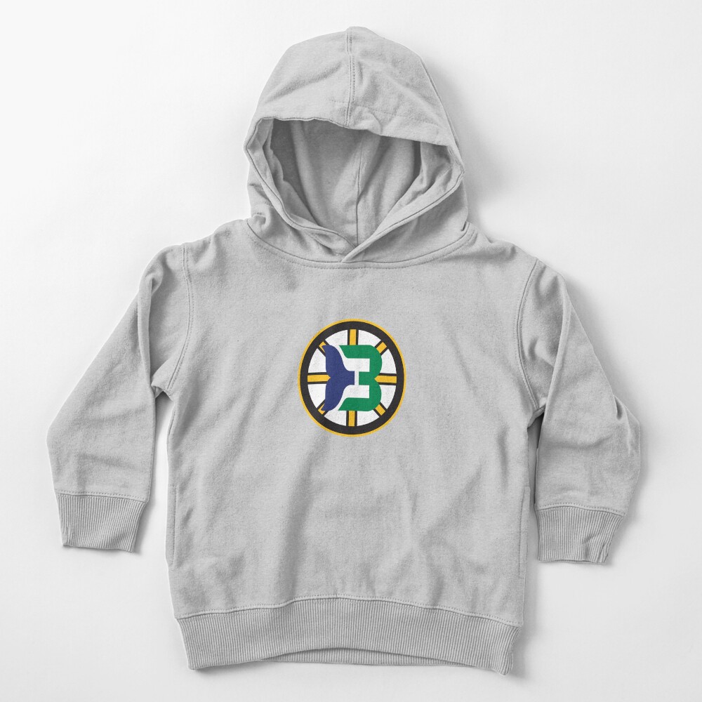 Boston Whalers Logo Mashup Toddler Pullover Hoodie