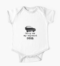 Carry on my wayward son One Piece - Short Sleeve