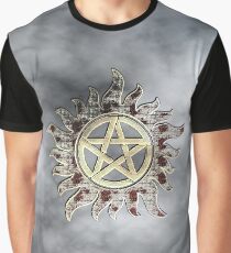 Supernatural devil's trap logo Graphic T-Shirt