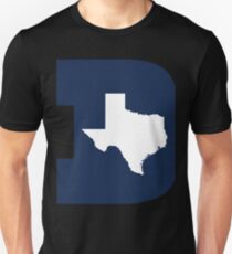 D Texas (Blue/White) Unisex T-Shirt