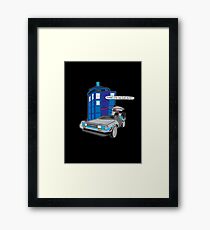 Time Travel Jump Start Framed Print