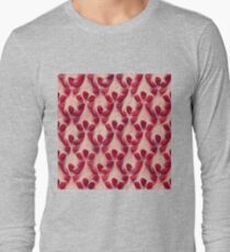 Pomegranate seeds #DeepDream Long Sleeve T-Shirt