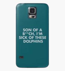 Sick Of These Dolphins - the Life Aquatic Quote Case/Skin for Samsung Galaxy