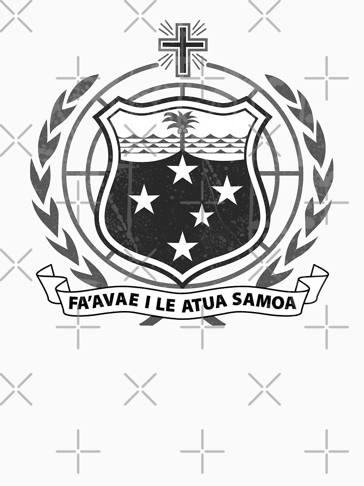 "Samoa - Coat of Arms" T-shirt by BoloSamoa75 | Redbubble