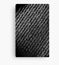 ABC Canvas Print