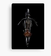 Black Indian Four Canvas Print