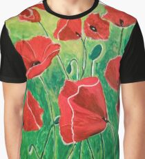 Poppies Graphic T-Shirt