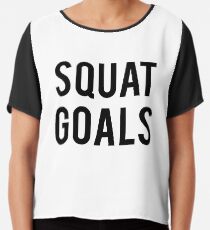 SQUAT-ZIELE Chiffontop
