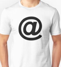 At symbol @ Unisex T-Shirt