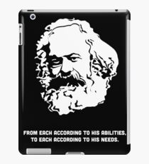 Karl-Marx-Zitat iPad-Hülle & Klebefolie