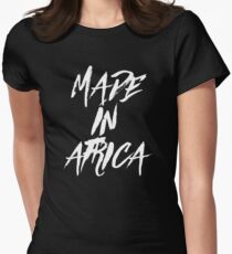 MADE IN AFRIKA Tailliertes T-Shirt