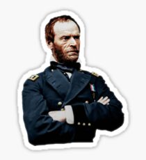 US General William Sherman Sticker