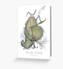 On-the-Fiddle by Tony Fernandes Greeting Card