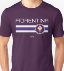 Serie A - Florenz (Heim Violet) Slim Fit T-Shirt